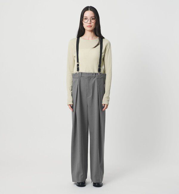 BEAUTY&YOUTH UNITED ARROWS「＜provoke＞サスペンダー タックパンツ」|その他|