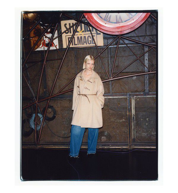 BEAMSBOY「maturely / シャギー ヘリンボーン ダッフルコート」|ダッフルコート|