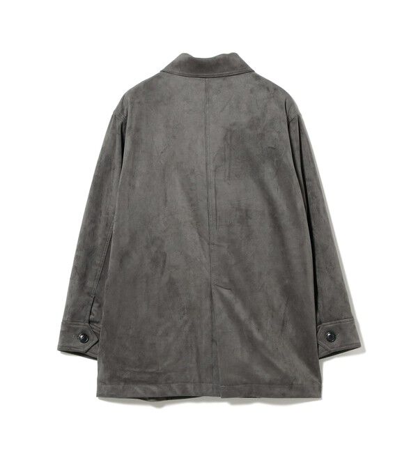 Ray BEAMS 「フェイク スエード ハーフ コート」|ダッフルコート|