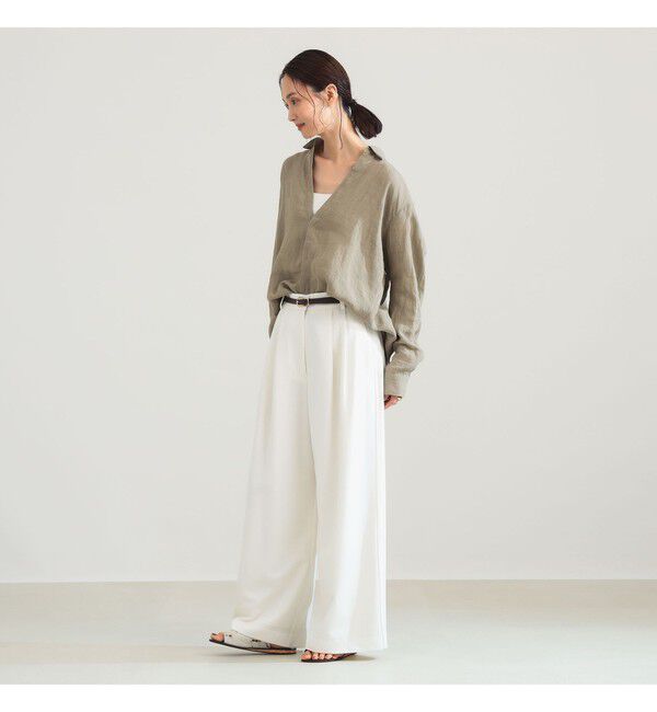 Demi-Luxe BEAMS 「:colon / リネンシャツ」|シャツ・ブラウス|