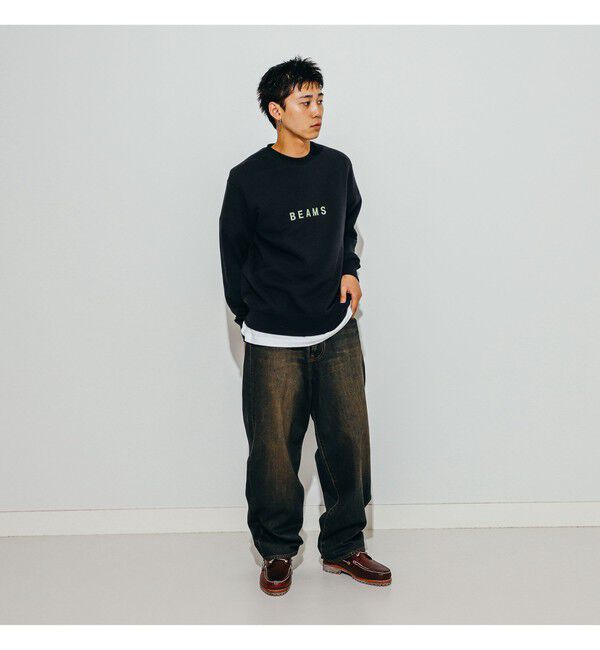 BEAMS「BEAMS ロゴ スウェット 24SS」|スウェット・ジャージ|
