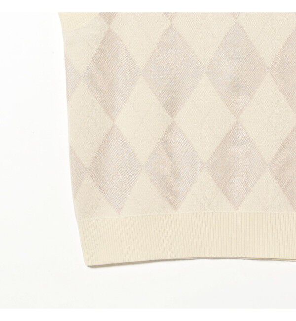 BEAMS PLUS「Shadow Argyle Vest」|ニット・セーター|