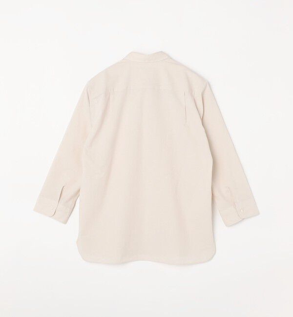 SHIPS any「SHIPS any: 〈洗濯機可能〉コットン  / リネン 7分袖 プルオーバーシャツ 24SS◇」|シャツ・ブラウス|