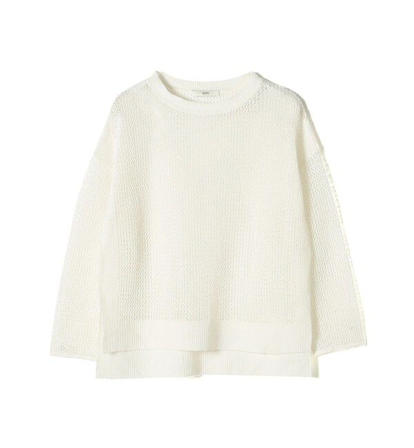 SHIPS for women「〈手洗い可能〉メッシュ ニット ◇」|ニット・セーター|