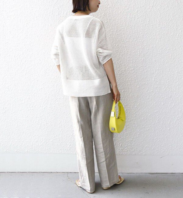 SHIPS for women「〈手洗い可能〉メッシュ ニット ◇」|ニット・セーター|