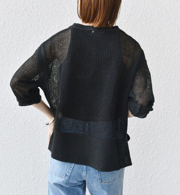 SHIPS for women「〈手洗い可能〉メッシュ ニット ◇」|ニット・セーター|