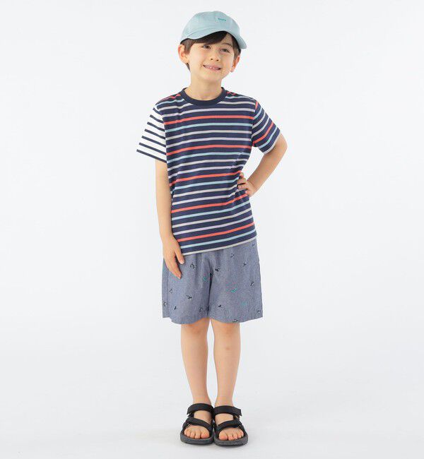 SHIPS KIDS「SHIPS KIDS:100～130cm / 刺繍 ショーツ」|その他|