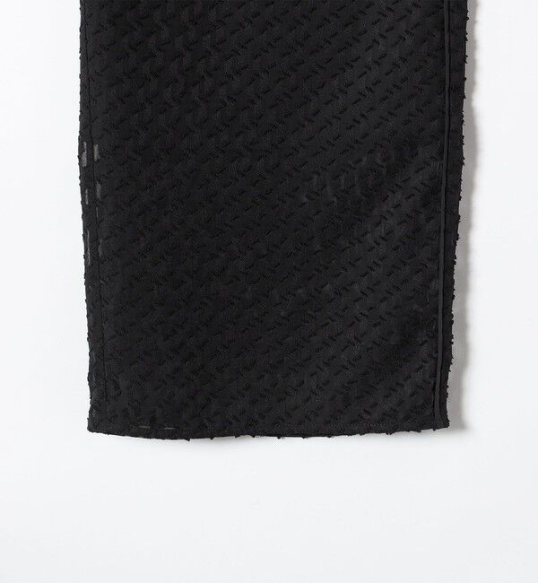 quaranciel「quaranciel:〈手洗い可能〉カットジャカード ジオメトリック ワイド パンツ」|その他|