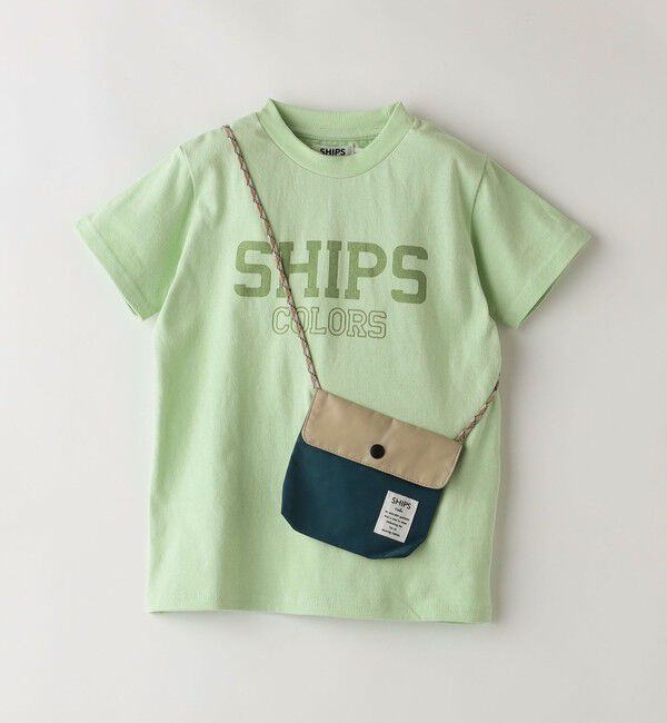 SHIPS Colors 「SHIPS Colors: ボディバッグ TEE(80~130cm)◇」|Tシャツ・カットソー|