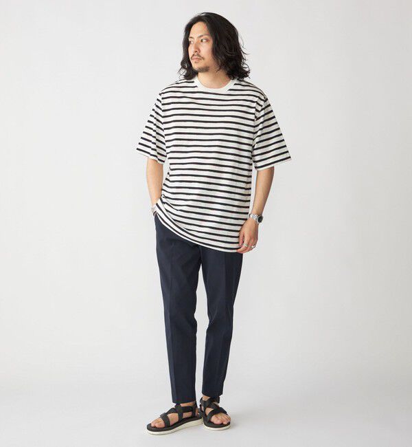 SHIPS「SHIPS: カスリ マルチ ボーダー Tシャツ」|Tシャツ・カットソー|