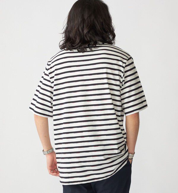 SHIPS「SHIPS: カスリ マルチ ボーダー Tシャツ」|Tシャツ・カットソー|