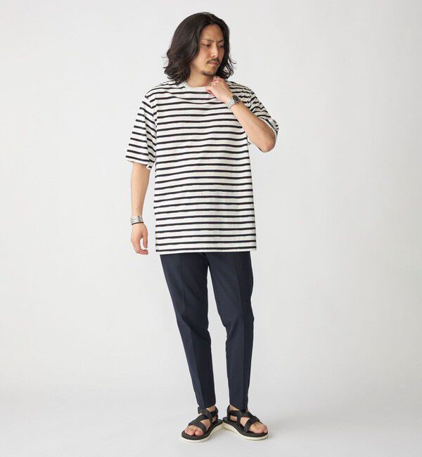 SHIPS「SHIPS: カスリ マルチ ボーダー Tシャツ」|Tシャツ・カットソー|