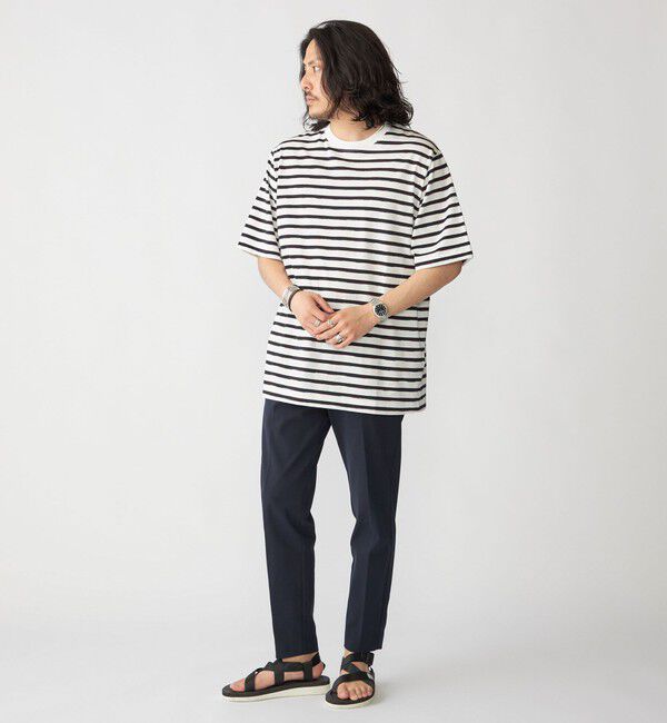 SHIPS「SHIPS: カスリ マルチ ボーダー Tシャツ」|Tシャツ・カットソー|