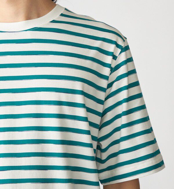 SHIPS「SHIPS: カスリ マルチ ボーダー Tシャツ」|Tシャツ・カットソー|