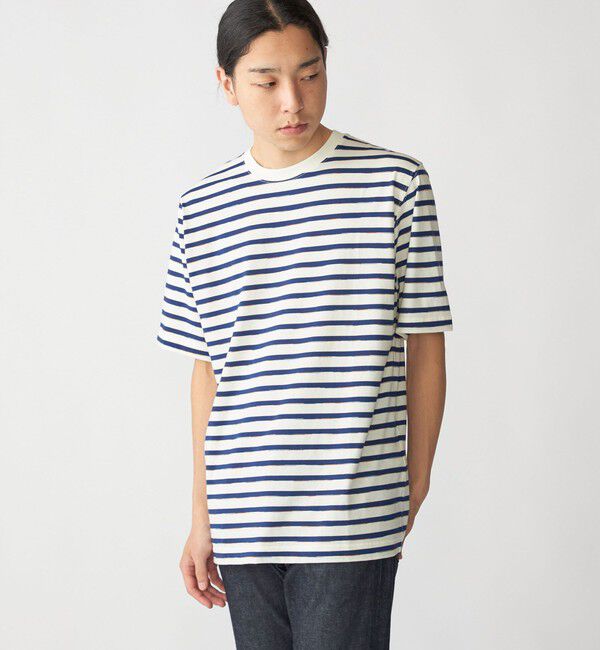 SHIPS「SHIPS: カスリ マルチ ボーダー Tシャツ」|Tシャツ・カットソー|