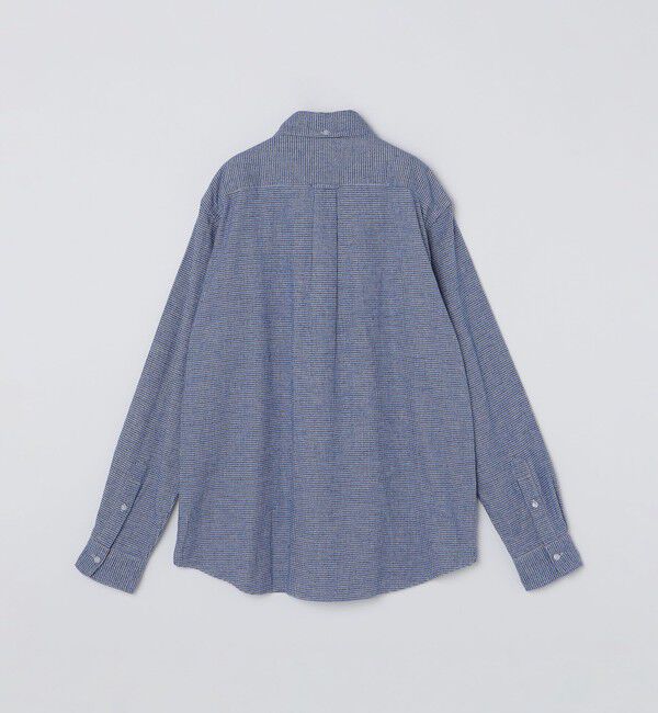 SHIPS Colors 「SHIPS Colors:〈洗濯機可能〉ハンドトゥース ボタンダウン ネルシャツ」|シャツ・ブラウス|