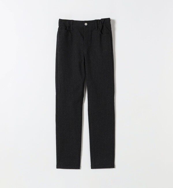 SHIPS any「SHIPS any:〈洗濯機可能〉ストライプ イージー スキニー パンツ」|その他|チャコールグレー