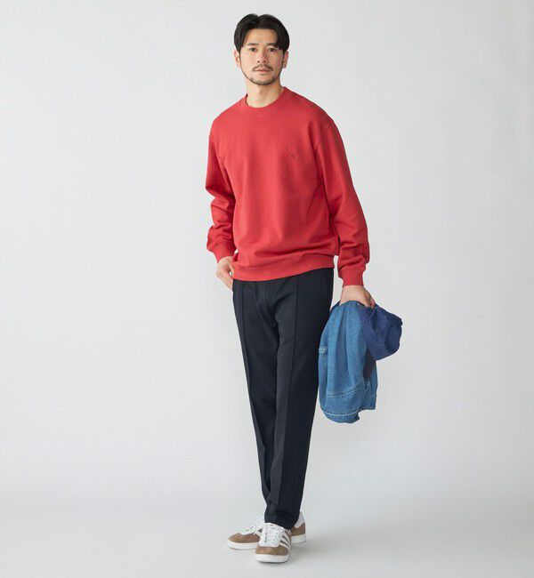 SHIPS「【WEB限定】SHIPS: ワンポイント ロゴ オープンエンド テリー ボールウォッシュ スウェット」|スウェット・ジャージ|