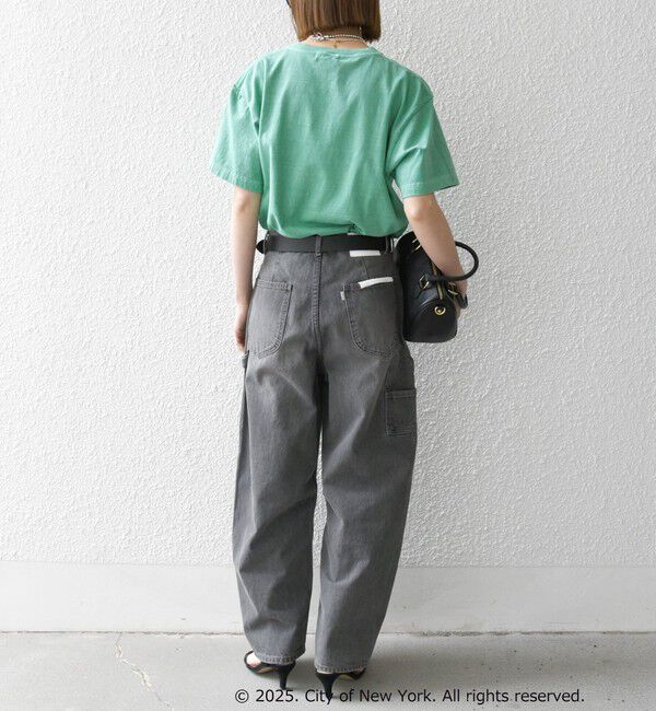 SHIPS any「GOOD ROCK SPEED:〈洗濯機可能〉NYC カラー ロゴ プリント TEE」|Tシャツ・カットソー|