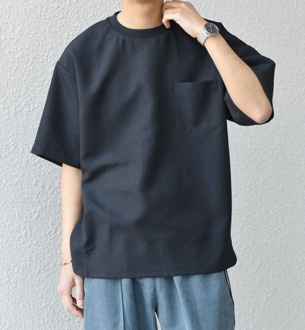 SHIPS any「SHIPS any:〈洗濯機可能〉ラウンド フェイク レイヤード Tシャツ(セットアップ対応) 25SS◇」|Tシャツ・カットソー|