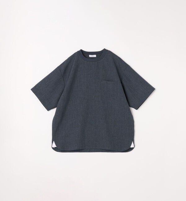 SHIPS any「SHIPS any:〈洗濯機可能〉ラウンド フェイク レイヤード Tシャツ(セットアップ対応) 25SS◇」|Tシャツ・カットソー|