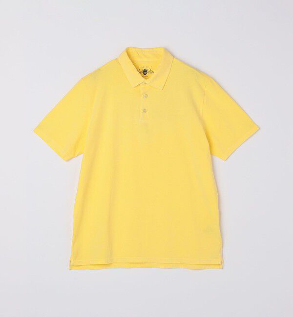 SHIPS「Alan Paine: コットン フェード ジャージー ポロシャツ」|ポロシャツ|イエロー