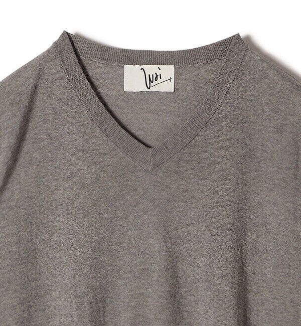 SHIPS for women「Wai＋:〈手洗い可能〉Vネック ベスト」|ニット・セーター|