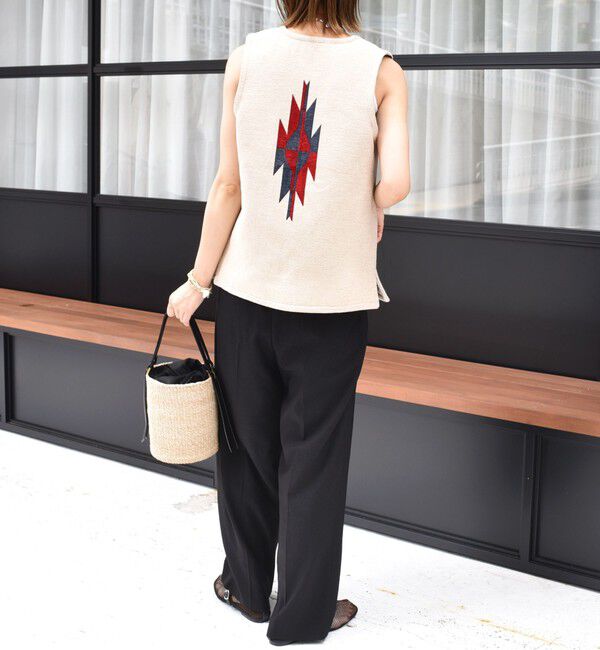 SHIPS for women「【SHIPS別注】UHURU:ジャカード  ベスト」|ベスト・ジレ|