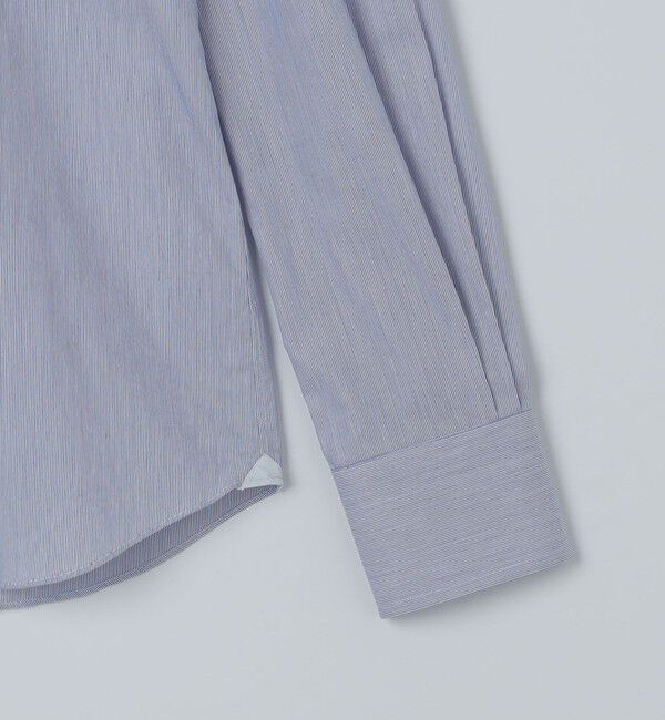 SHIPS「【SHIPS別注】Errico Formicola: DALIO ヘアライン ストライプ シャツ」|シャツ・ブラウス|