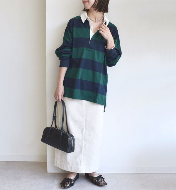 SHIPS for women「【SHIPS別注】LOGAN KNITTING MILLS:〈洗濯機可能〉ラガー シャツ」|Tシャツ・カットソー|