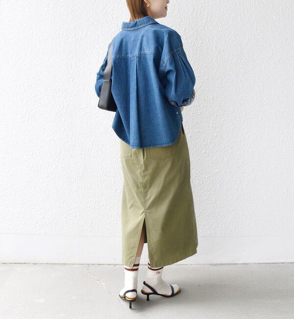 SHIPS for women「【WEB限定】〈洗濯機可能〉ベイカー フレア スカート」|スカート|