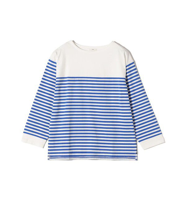 SHIPS for women「【WEB限定】〈洗濯機可能〉ビッグ バスク シャツ」|Tシャツ・カットソー|