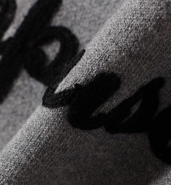 SHIPS Colors 「SHIPS Colors:〈手洗い可能〉スウェット ライク サガラ ロゴ ニット◇」|ニット・セーター|