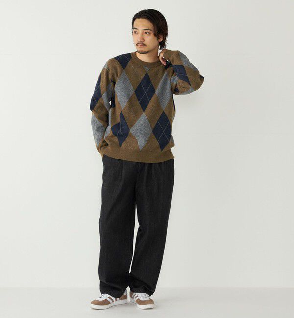 SHIPS Colors 「SHIPS Colors:〈洗濯機可能〉モチフワ 総柄 ニット◇」|ニット・セーター|