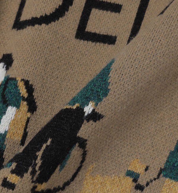 SHIPS Colors 「SHIPS Colors:〈洗濯機可能〉モチフワ 総柄 ニット◇」|ニット・セーター|