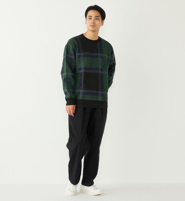 SHIPS Colors 「SHIPS Colors:〈洗濯機可能〉モチフワ 総柄 ニット◇」|ニット・セーター|