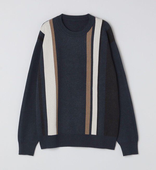 SHIPS Colors 「SHIPS Colors:〈洗濯機可能〉モチフワ 総柄 ニット◇」|ニット・セーター|