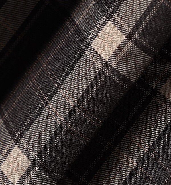 SHIPS Colors 「SHIPS Colors:チェック ワイド プリーツ スカート」|スカート|