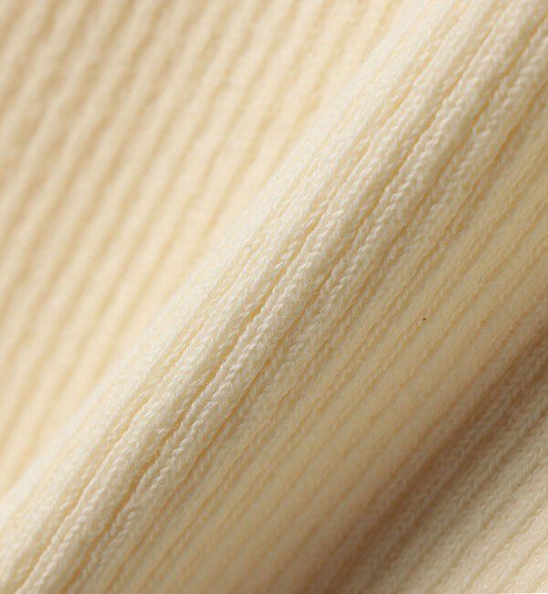 SHIPS KIDS「SHIPS KIDS:80～90cm /〈手洗い可能〉フリル リブ ニット」|Tシャツ・カットソー|