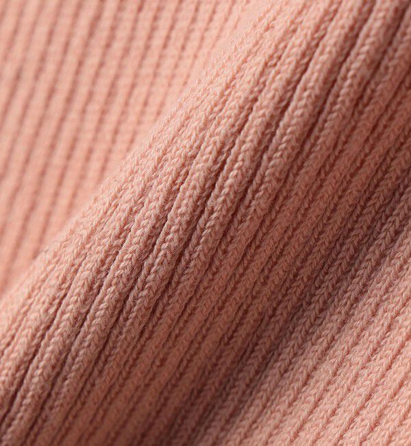 SHIPS KIDS「SHIPS KIDS:80～90cm /〈手洗い可能〉フリル リブ ニット」|Tシャツ・カットソー|