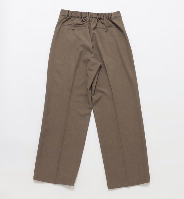 SHIPS「City Ambient Products: ツイル 2タック ワイド スラックス」|チノ|