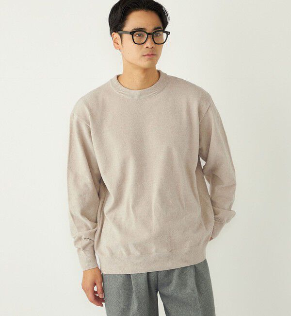 SHIPS Colors 「SHIPS Colors:〈洗濯機可能〉ハイゲージ モール ニット」|ニット・セーター|