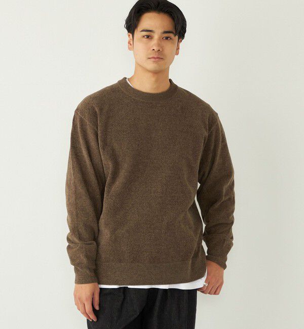 SHIPS Colors 「SHIPS Colors:〈洗濯機可能〉ハイゲージ モール ニット」|ニット・セーター|