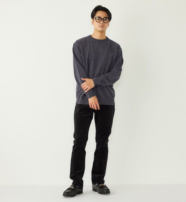 SHIPS Colors 「SHIPS Colors:〈洗濯機可能〉ハイゲージ モール ニット」|ニット・セーター|