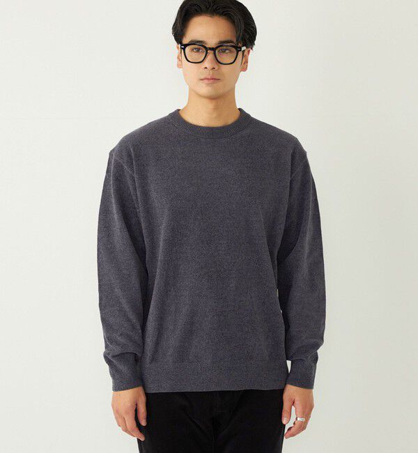 SHIPS Colors 「SHIPS Colors:〈洗濯機可能〉ハイゲージ モール ニット」|ニット・セーター|