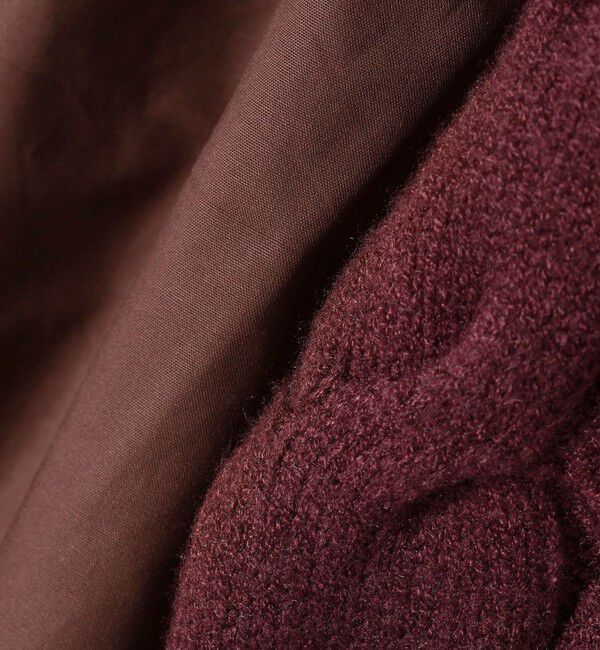 SHIPS Colors 「SHIPS Colors:〈手洗い可能〉ケーブル ドッキング ニット」|ニット・セーター|