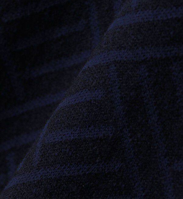 SHIPS Colors 「SHIPS Colors:〈手洗い可能〉Wフェイス ジャカード ニット」|ニット・セーター|