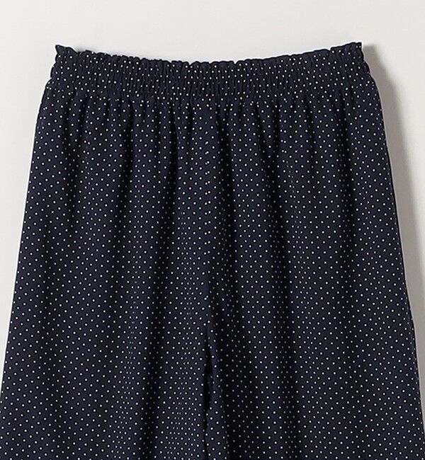 SHIPS any「SHIPS any:〈洗濯機可能〉ドット フリル ワイド イージー パンツ」|その他|