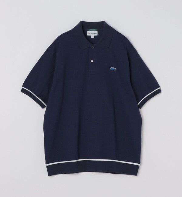 SHIPS「【SHIPS別注】LACOSTE: シャンティイー トリム ポロシャツ」|ポロシャツ|