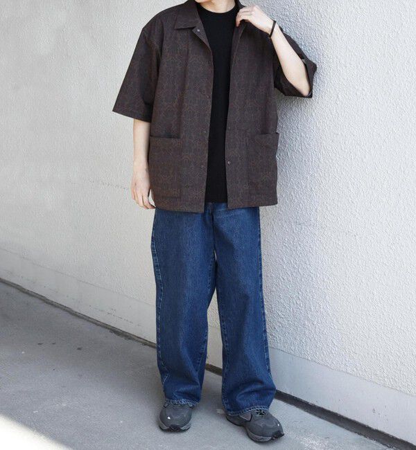 SHIPS any「SHIPS any:〈撥水/軽量/ストレッチ〉SOLOTEX(R) シアサッカー キャンプポケット シャツ 26SS◆」|シャツ・ブラウス|